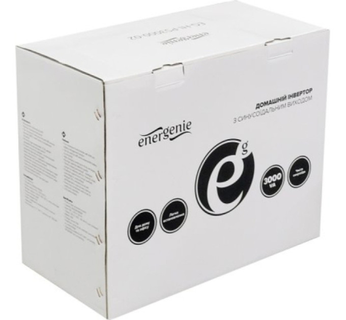 EnerGenie Пристрій безперебійного живлення EnerGenie EG-HI-PS3000-02 3000VA 1800W 48V (EG-HI-PS3000-02)