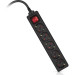 REAL-EL Мережевий фільтр живлення REAL-EL RS-PROTECT M 10m, black (EL122300037)