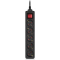 REAL-EL Мережевий фільтр живлення REAL-EL RS-PROTECT M 10m, black (EL122300037)
