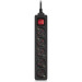 REAL-EL Мережевий фільтр живлення REAL-EL RS-PROTECT M 10m, black (EL122300037)