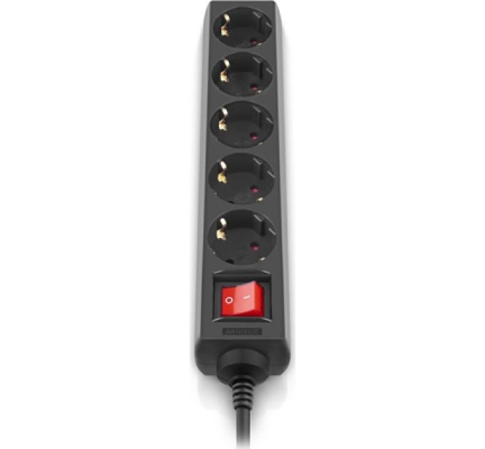 REAL-EL Мережевий фільтр живлення REAL-EL RS-PROTECT M 10m, black (EL122300037)