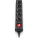 REAL-EL Мережевий фільтр живлення REAL-EL RS-PROTECT M 10m, black (EL122300037)