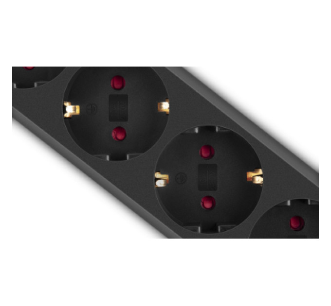 REAL-EL Мережевий фільтр живлення REAL-EL RS-PROTECT M 10m, black (EL122300037)