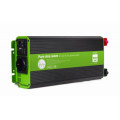 EnerGenie Автомобільний інвертор 12V/230V 1000W (2000W peak power) чиста синусоїда EnerGenie (EG-PWC-PS1000-01)