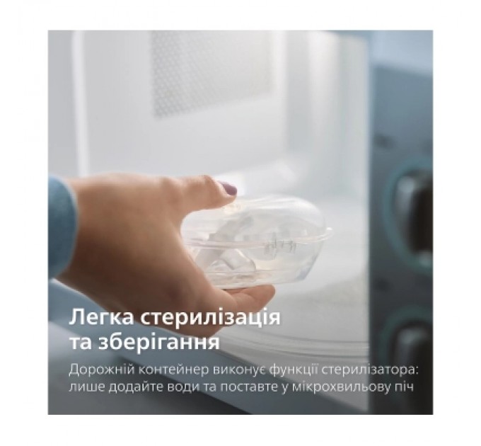 Philips AVENT Пустушка Philips AVENT Ultra Air 0-6 місяців 2 шт нейтральна, день/ніч (SCF087/09)