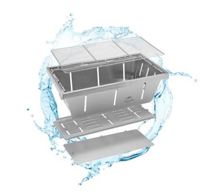 Naturehike Гриль-барбекю Naturehike Mini Picnic BBQ Grill NH20CJ006 Сталь (6927595767672)