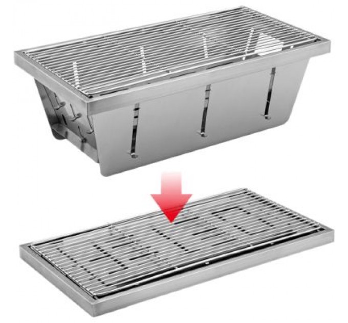 Naturehike Гриль-барбекю Naturehike Mini Picnic BBQ Grill NH20CJ006 Сталь (6927595767672)