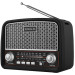 REAL-EL Портативний радіоприймач REAL-EL X-520 Black