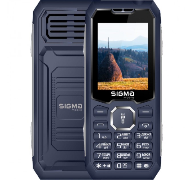 Sigma Мобільний телефон Sigma X-style 341 BRO Type-C Blue (4827798368428)