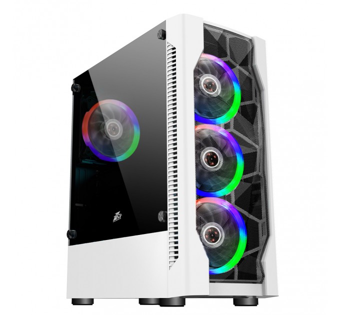 1stPlayer Корпус 1stPlayer D4-WH-4F1-W White без БЖ