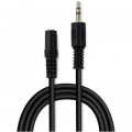 Vinga Кабель мультимедійний Jack 3.5mm M/F 1.8 m Vinga (VCPDCJ35MF1.8BK)