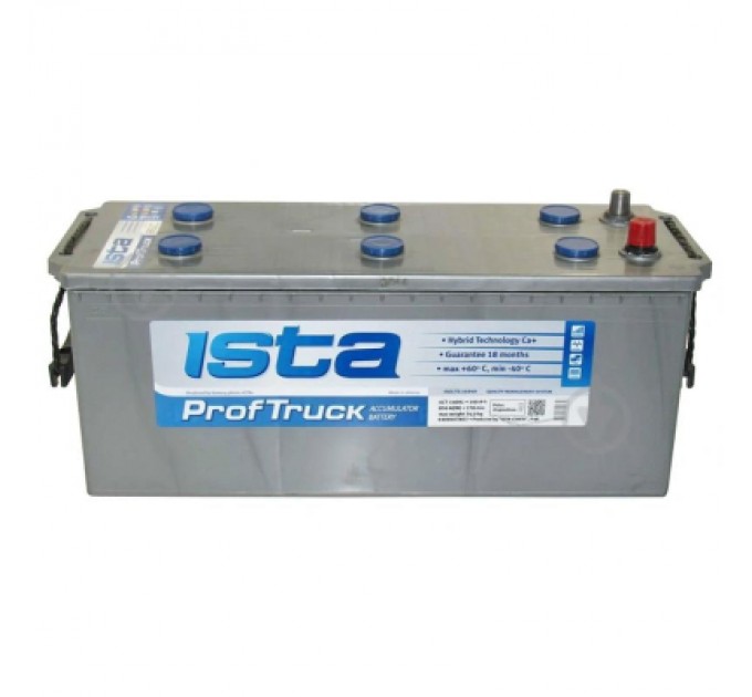 Ista Акумулятор автомобільний Ista Prof Truck 140Ah бокова(+/-) (850EN)