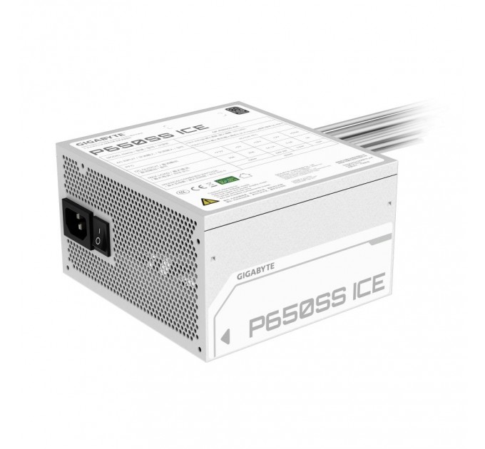 GIGABYTE Блок живлення ATX3.0 650W GP-P650SS ICE GIGABYTE