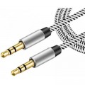 XoKo Кабель мультимедійний Jack 3.5mm to jack 3.5mm 1 м Black XoKo (AUX-100)