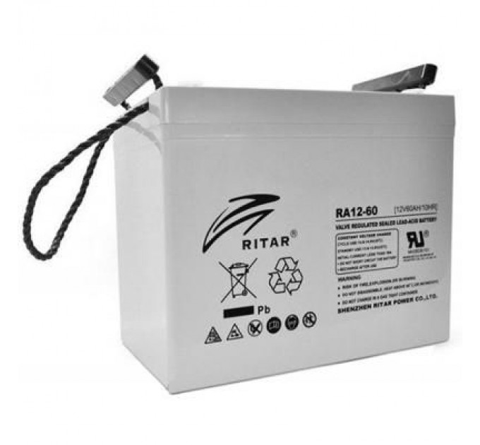 Ritar Батарея до ДБЖ Ritar AGM RA12-60, 12V-60Ah (RA12-60)