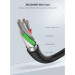 Ugreen Дата кабель USB 2.0 AM to Type-C 2.0m US287 Black Ugreen (60118)