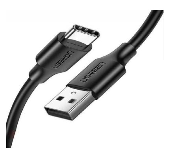 Ugreen Дата кабель USB 2.0 AM to Type-C 2.0m US287 Black Ugreen (60118)