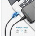 Ugreen Дата кабель USB 2.0 AM to Type-C 2.0m US287 Black Ugreen (60118)