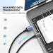 Ugreen Дата кабель USB 2.0 AM to Type-C 1.0m US288 Aluminum Braid Black Ugreen (60126)
