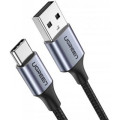 Ugreen Дата кабель USB 2.0 AM to Type-C 1.5m US287 (Black) Ugreen (60117)