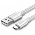 Ugreen Дата кабель USB 2.0 AM to Type-C 2.0m US287 (White) Ugreen (60123)