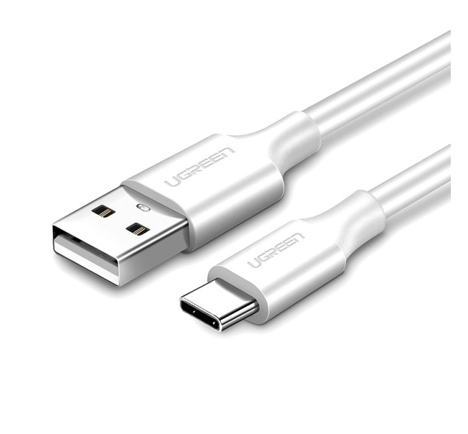 Ugreen Дата кабель USB 2.0 AM to Type-C 2.0m US287 (White) Ugreen (60123)