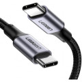 Ugreen Дата кабель USB-C to USB-C 2.0m US316 100W 5A Alum. (Black) Ugreen (70429)