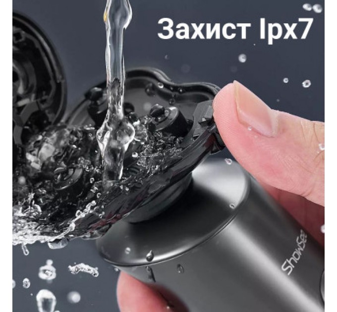 Xiaomi Електробритва Xiaomi ShowSee Electric Shaver Black (F305-GY)