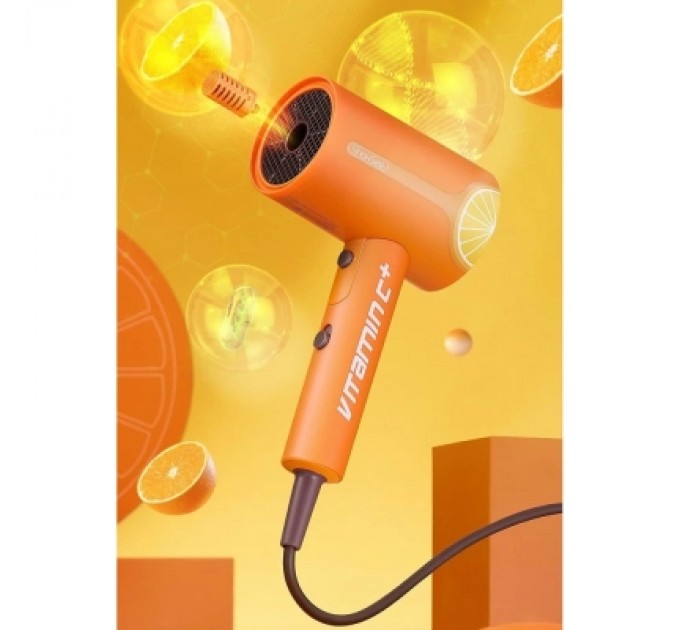 Xiaomi Фен Xiaomi ShowSee Electric Hair Dryer Vitamin C+ VC100-A Orange (Ф28399)