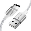 Ugreen Дата кабель USB 2.0 AM to Type-C 2.0m 3.0A 18W US288 White Ugreen (60133)