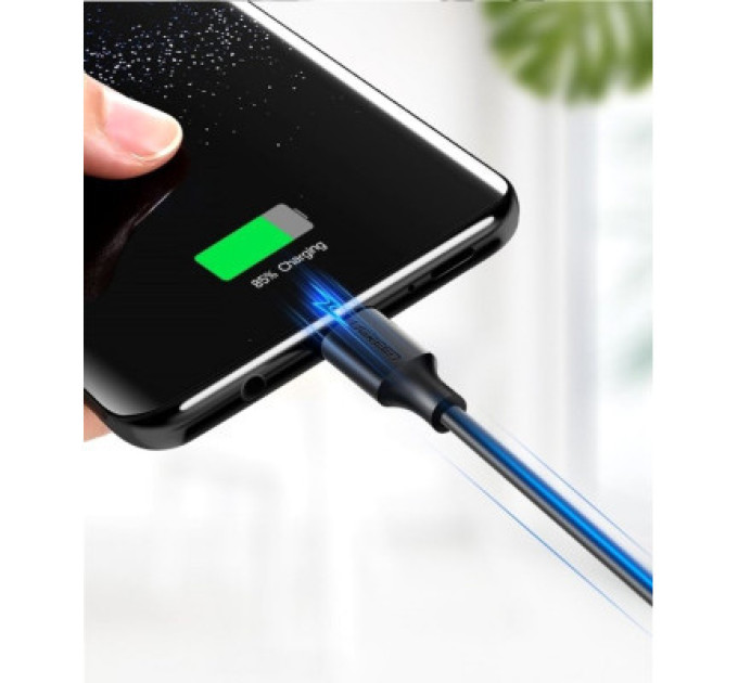 Ugreen Дата кабель USB 2.0 AM to Type-C 3.0m 3.0A 18W US287 Black Ugreen (60826)