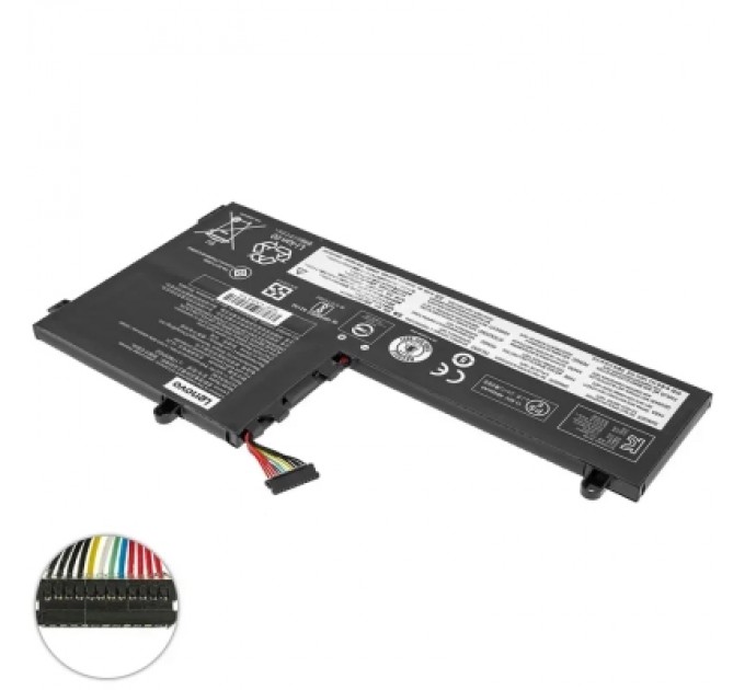 AlSoft Акумулятор до ноутбука Lenovo Legion Y530-15ICH L17M3PG2, 55Wh (4800mAh), 3cell, 11.4V, Li-ion AlSoft (A71007)