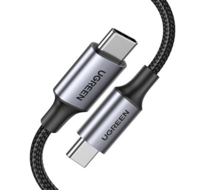 Ugreen Дата кабель USB-C to USB-C 3.0m 5A 100W US316 Black Ugreen (90120)