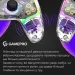 GamePro Геймпад GamePro GPS13T BT 5.3/USB/PC/iOS/Android/PS3/PS4 RGB Transparent (GPS13T)