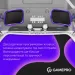 GamePro Геймпад GamePro GPS13T BT 5.3/USB/PC/iOS/Android/PS3/PS4 RGB Transparent (GPS13T)