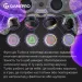 GamePro Геймпад GamePro GPS13T BT 5.3/USB/PC/iOS/Android/PS3/PS4 RGB Transparent (GPS13T)