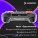 GamePro Геймпад GamePro GPX13T 2.4G/BT 5.1/USB/PC/iOS/Android RGB Transparent (GPX13T)