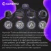 GamePro Геймпад GamePro GPX13T 2.4G/BT 5.1/USB/PC/iOS/Android RGB Transparent (GPX13T)