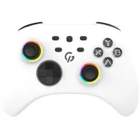 Геймпад GamePro GPX13W 2.4G/BT 5.1/USB/PC/iOS/Android RGB White (GPX13W)