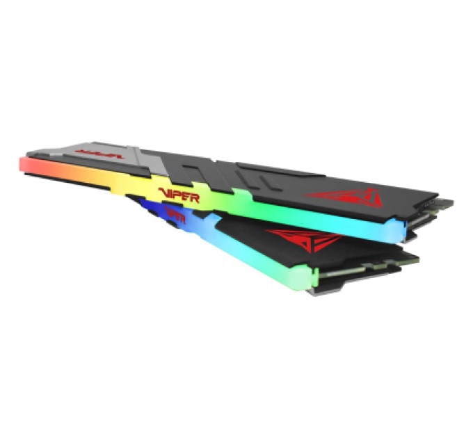 Patriot Модуль пам'яті для комп'ютера DDR5 64GB (2x32GB) 6000 MHz Viper Venom RGB Patriot (PVVR564G600C36K)