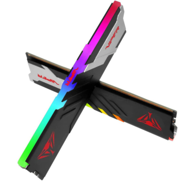 Patriot Модуль пам'яті для комп'ютера DDR5 64GB (2x32GB) 6000 MHz Viper Venom RGB Patriot (PVVR564G600C36K)