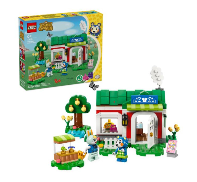 LEGO Конструктор LEGO Animal Crossing Крамниця одягу, що належить Able Sisters (77055)