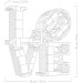LEGO Конструктор LEGO ART LOVE (31214)