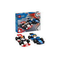 Конструктор LEGO City Автомобілі для перегонів F1 команд Williams Racing та Haas F1 (60464)