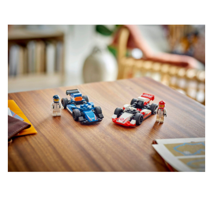 LEGO Конструктор LEGO City Автомобілі для перегонів F1 команд Williams Racing та Haas F1 (60464)