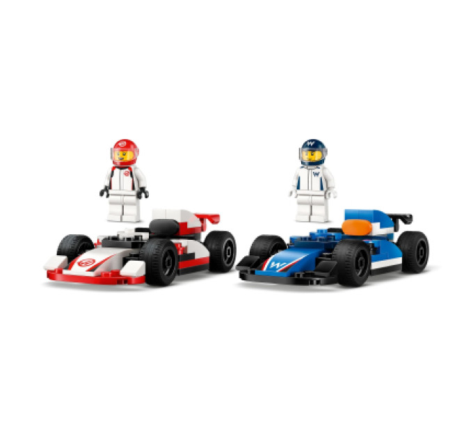 LEGO Конструктор LEGO City Автомобілі для перегонів F1 команд Williams Racing та Haas F1 (60464)