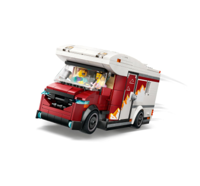 LEGO Конструктор LEGO City Пригодницький будинок на колесах для відпустки (60454)