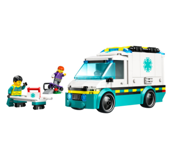 LEGO Конструктор LEGO City Швидка допомога (60451)