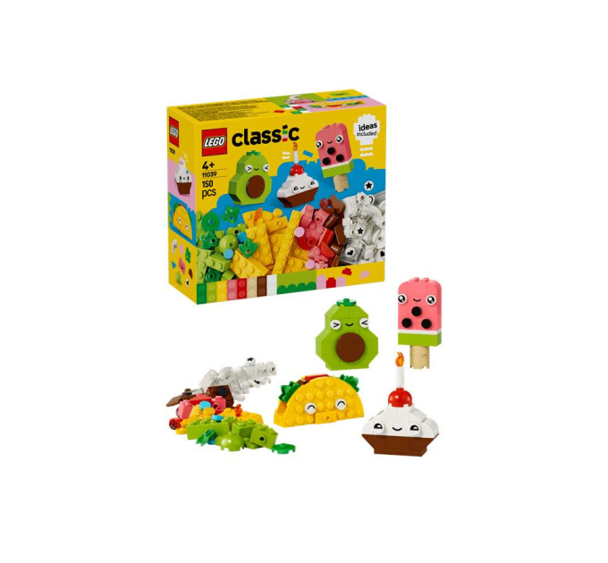 LEGO Конструктор LEGO Classic Творчі друзі з їжею (11039)