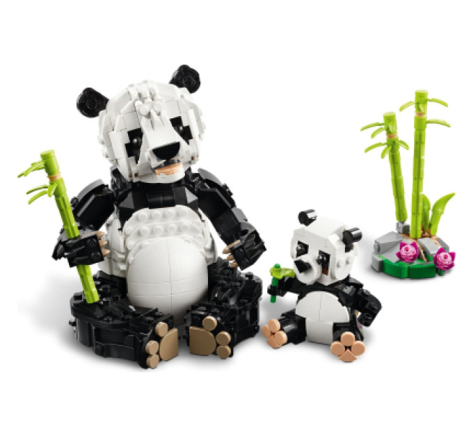 LEGO Конструктор LEGO Creator Дикі тварини: пандові (31165)
